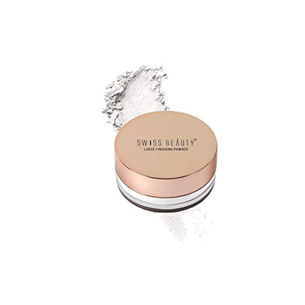 Swiss beauty Ultra Fine Loose Finish Powder, Transparent, 8g