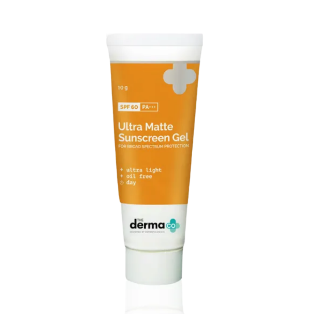 The derma co ultra sunscreen gel for broad spectrum protection 10g