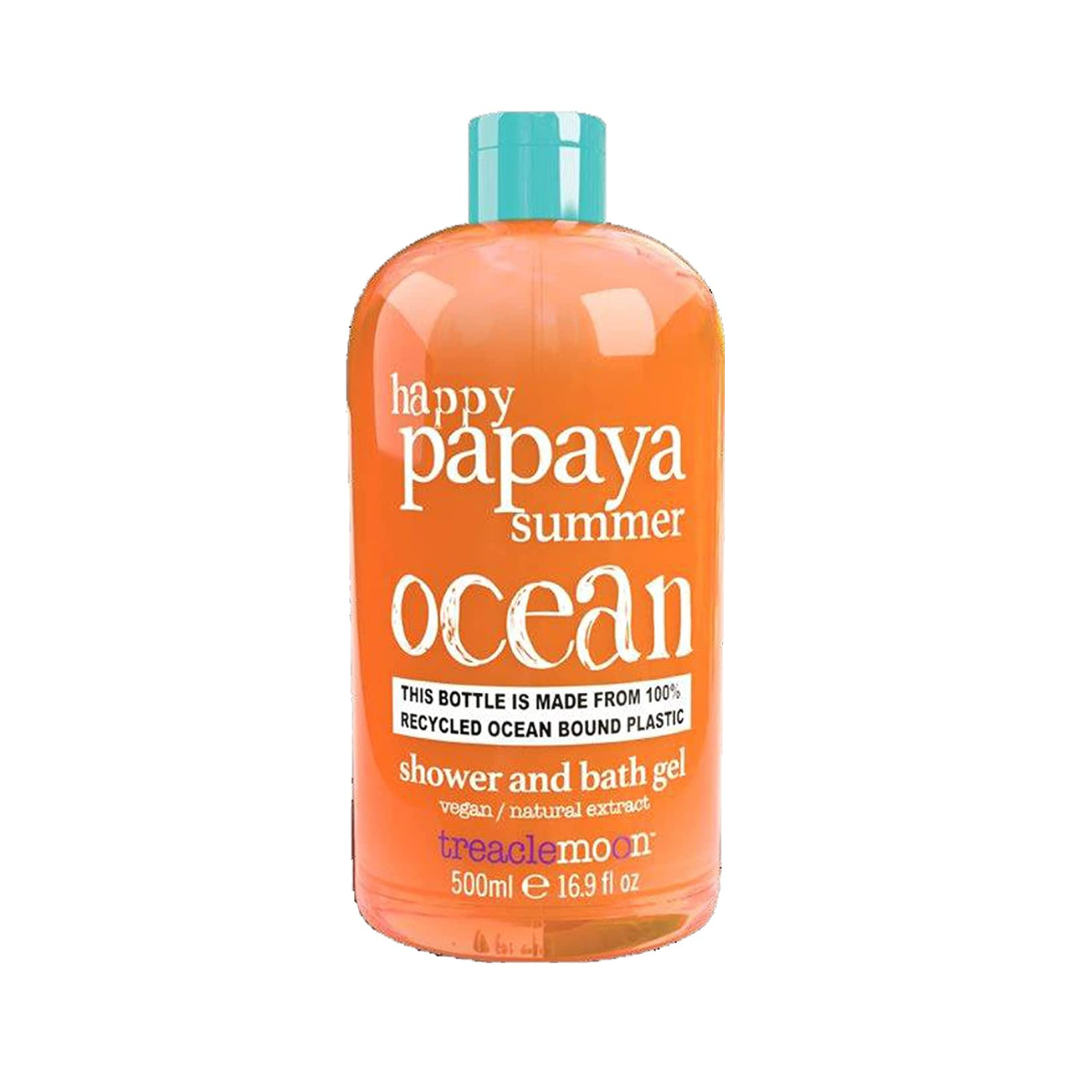 Treacle Moon Papaya Summer Shower & Bath gel 500ml with natural Papaya extract, Paraben Free