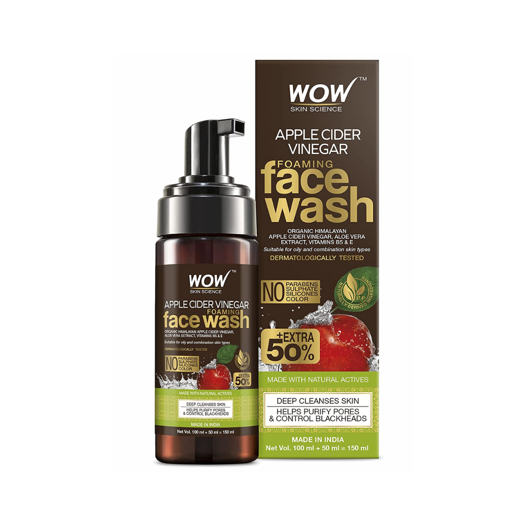  wow_skin_science_apple_cider_vinegar_foaming_face_wash_with_organic_certified_himalayan_apple_cider_vinegar_no_parabens_sulphate_silicones_and_color_100ml