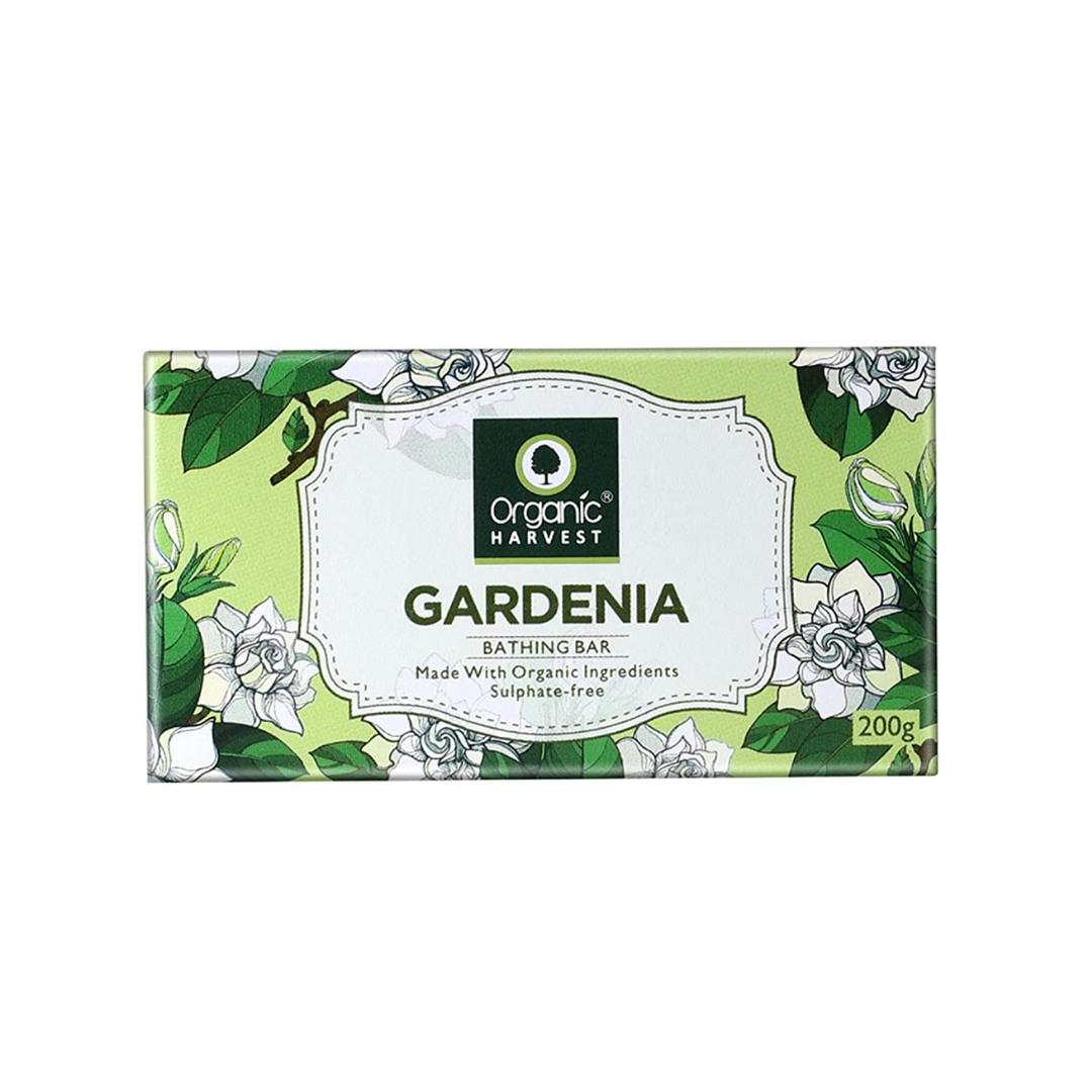  organic_harvest_gardenia_bathing_bar_soap_125gm