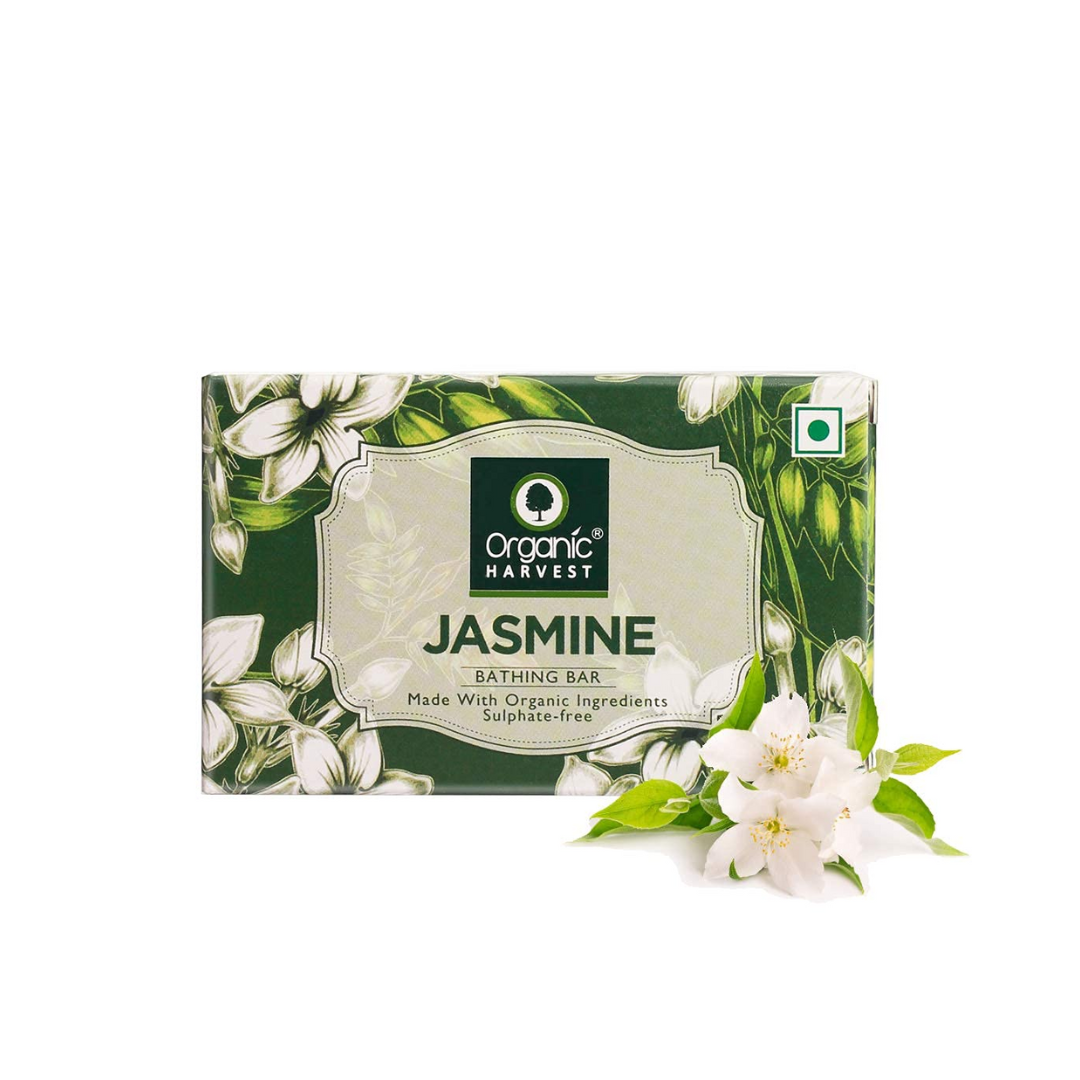 Organic Harvest Jasmine Bathing Bar Soap (125gm)