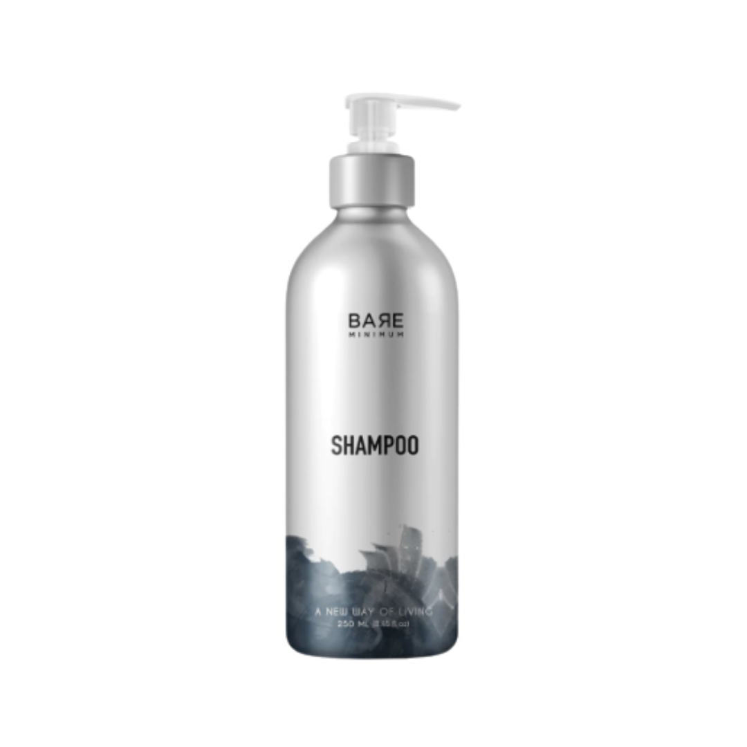 Bare Minimum shampoo suitable for all hair types, 250ml