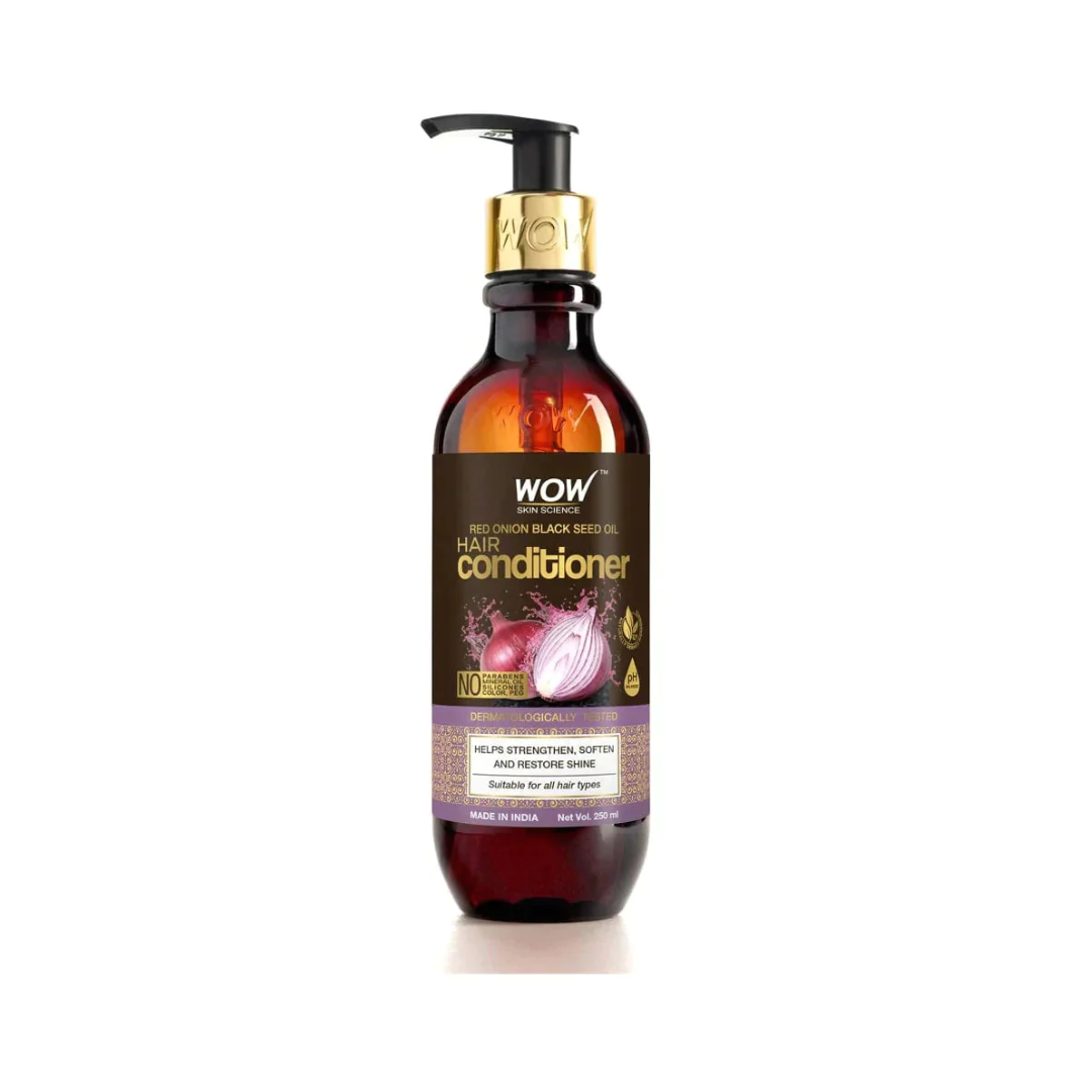  wow_skin_science_onion_conditioner_with_red_onion_seed_oil_extract_black_seed_oil_and_pro_vitamin_b5_no_parabens_mineral_oil_silicones_color_and_peg_250_ml