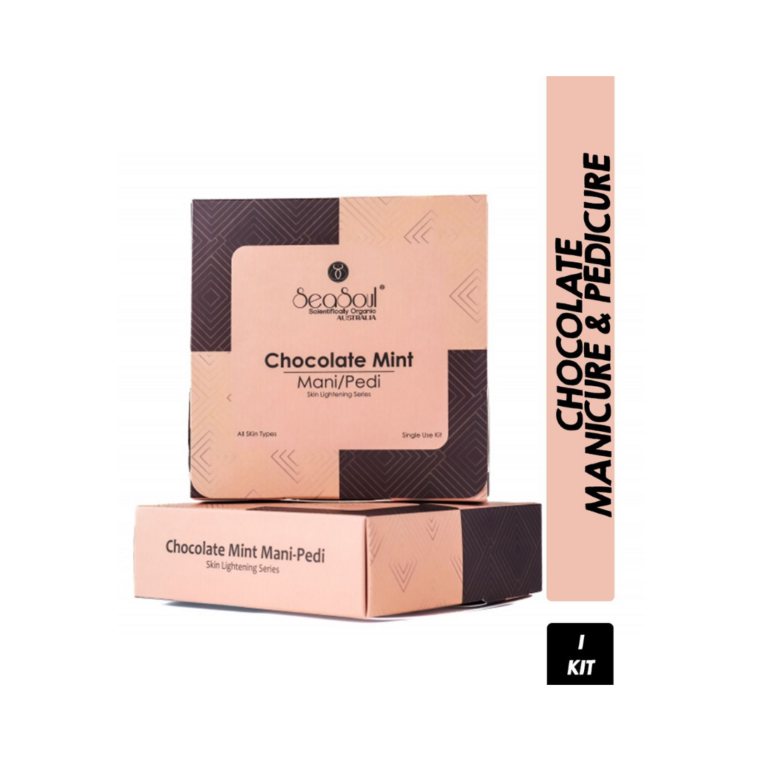 SEASOL Chocolate Mint Mani-Pedi Kit (Skin Lightening Series)