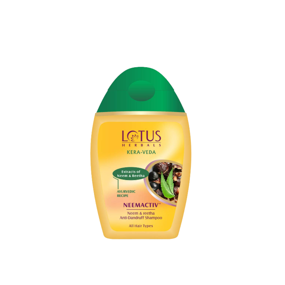 Buy Lotus Herbals Kera-veda NEEMACTIV Neem & Reetha Anti Dandruff ...