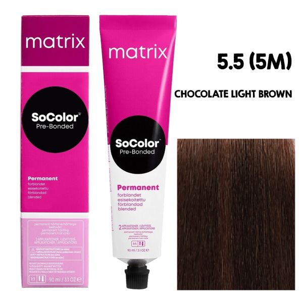Matrix SOCOLOR 5.5 5M (Chocolate Light Brown)