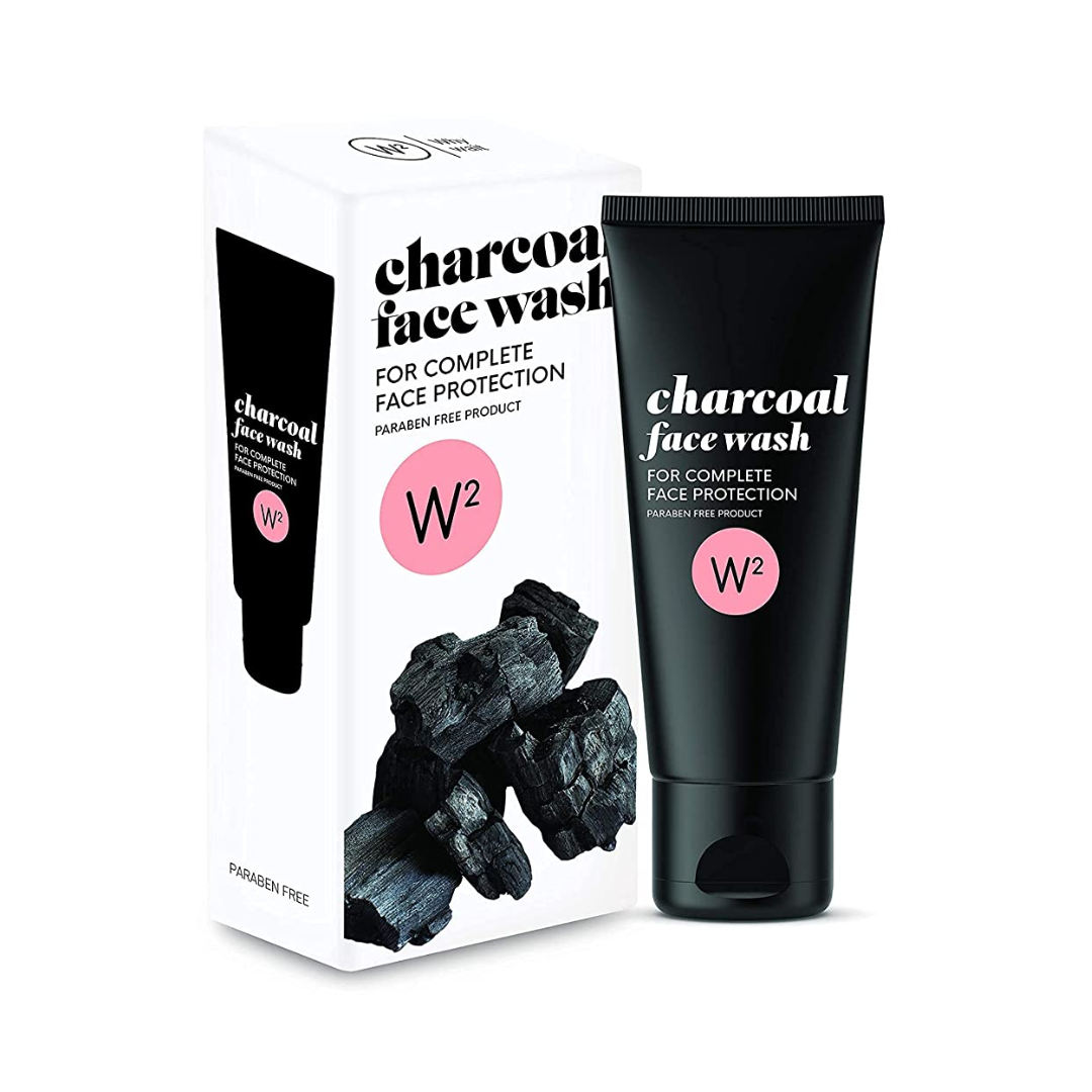 W2 CHARCOAL FACE WASH  100GM