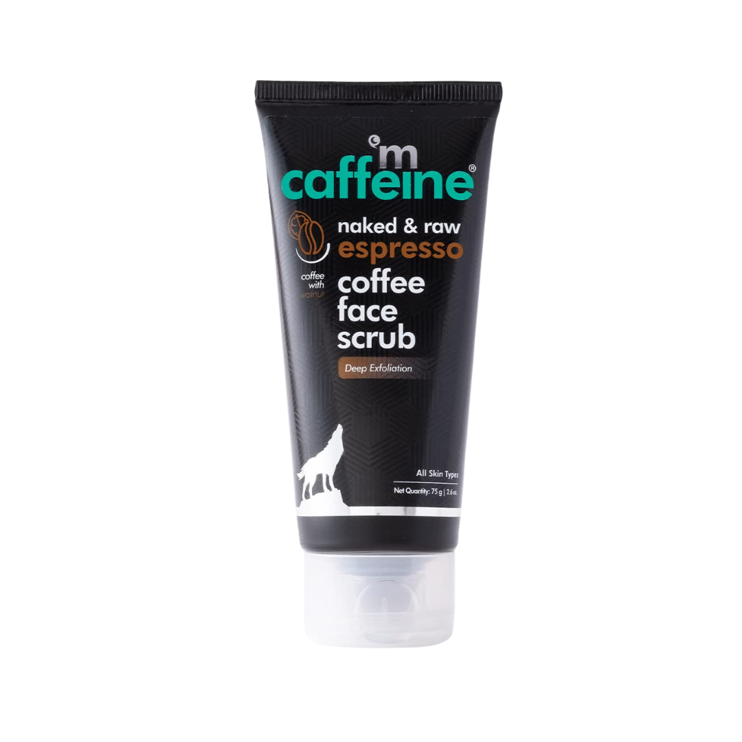 M CAFFEINE ESPRESSO COFFEE FACE SCRUB ( deep exfloliotion) 75g