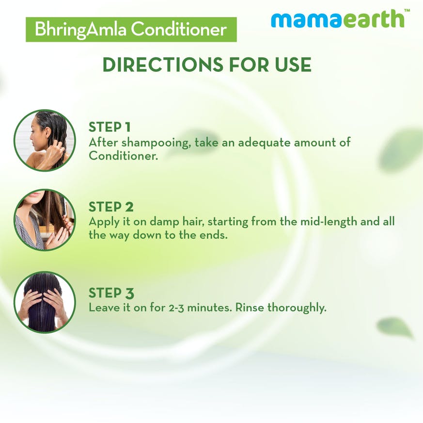 BhringAmla Conditioner with Bhringraj & Amla for Intense Hair Treatment – 250ml - Niram