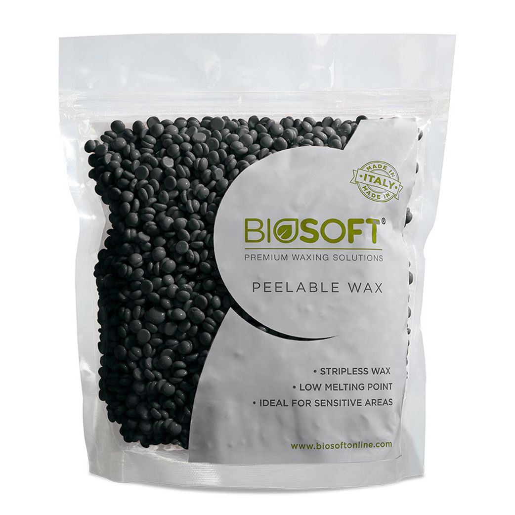 Biosoft Charcoal Peelable Wax (500gm) - Niram