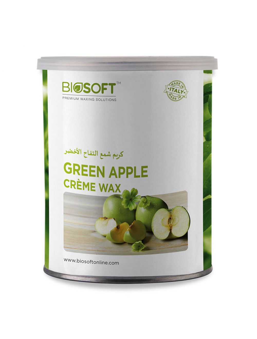 Biosoft Liposoluble Green Apple Cream Wax (800gm) - Niram