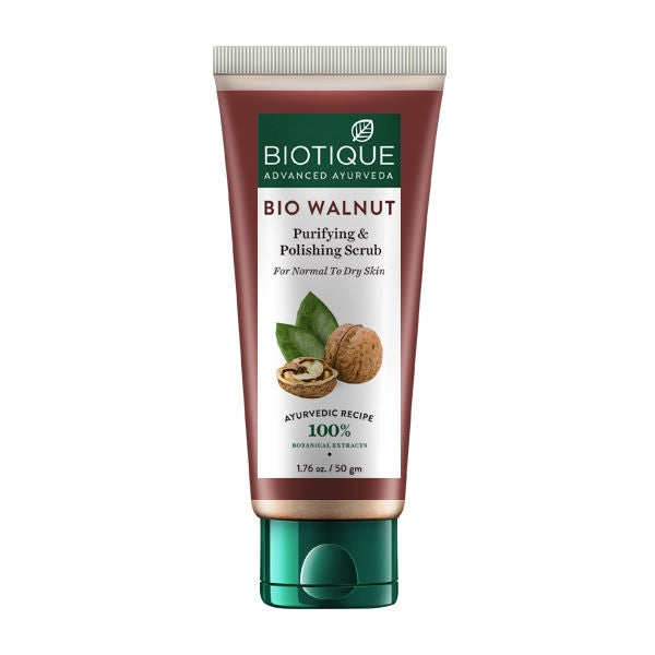 Biotique Bio Walnut Purifying & Polishing Scrub-50 ml - Niram