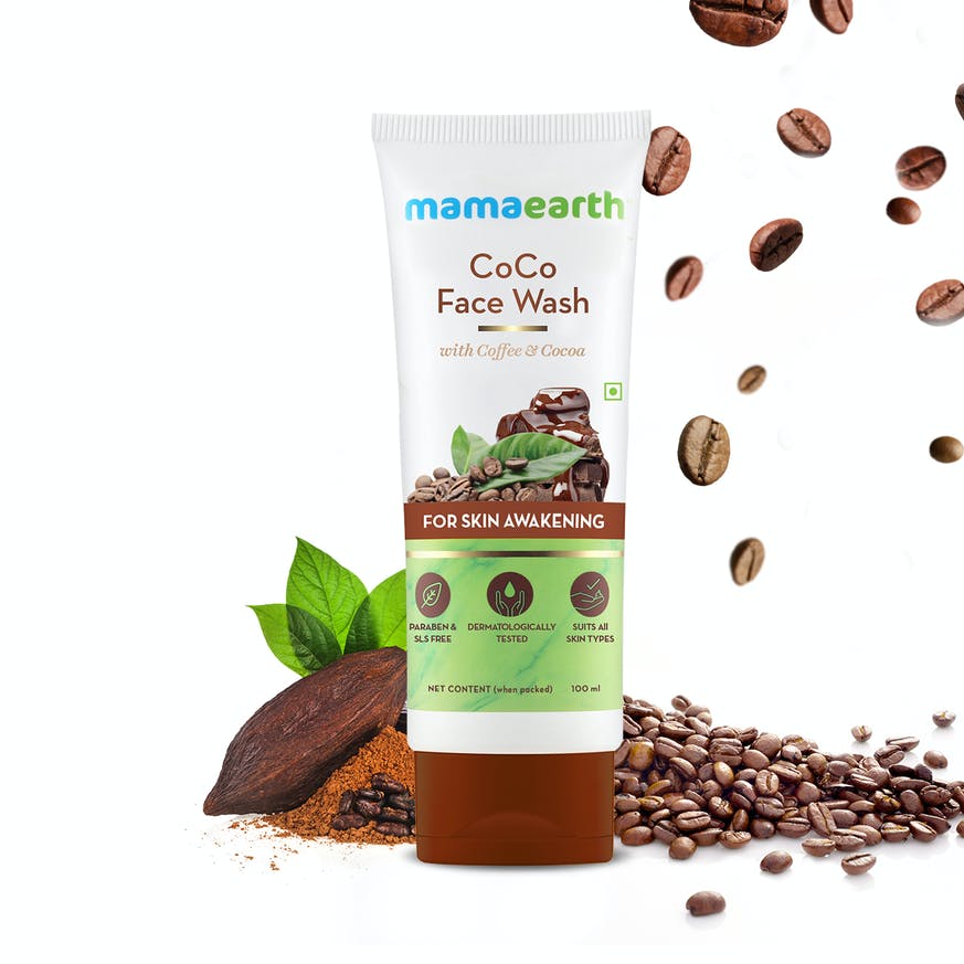 CoCo Face Wash with Coffee & Cocoa for Skin Awakening –
