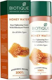 Biotique Honey Water Pore Tightening Toner With Himalayan Waters (120ml) - Niram