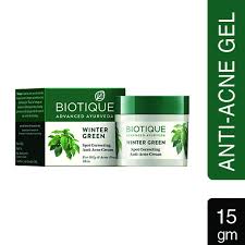 Biotique Bio Winter Green Spot Correcting Anti-Acne Cream (15gm) - Niram