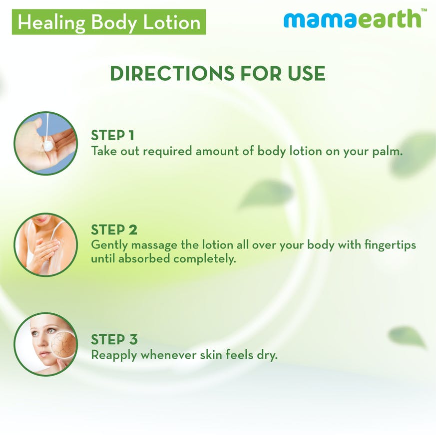 Mamaearth Healing Body Lotion (250ml) - Niram