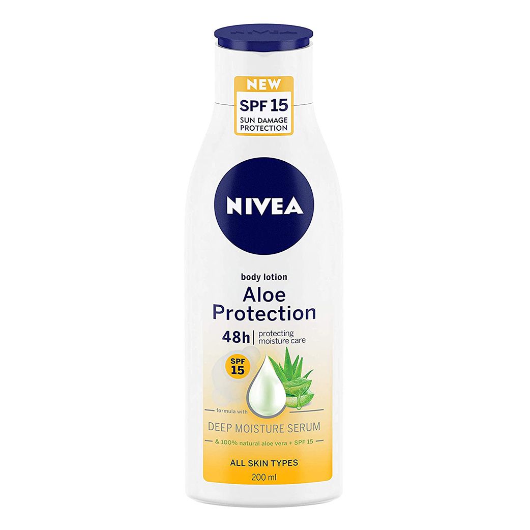 NIVEA Body Lotion Aloe Protection with SPF15 (200ml) - Niram