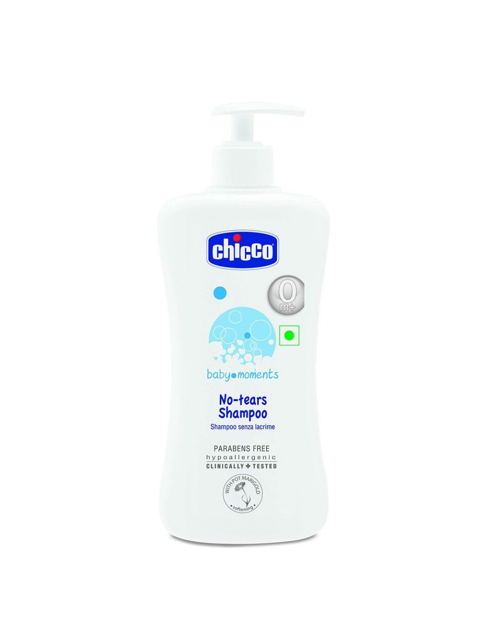 Chicco Baby Moments No Tears Shampoo (500ml) - Niram