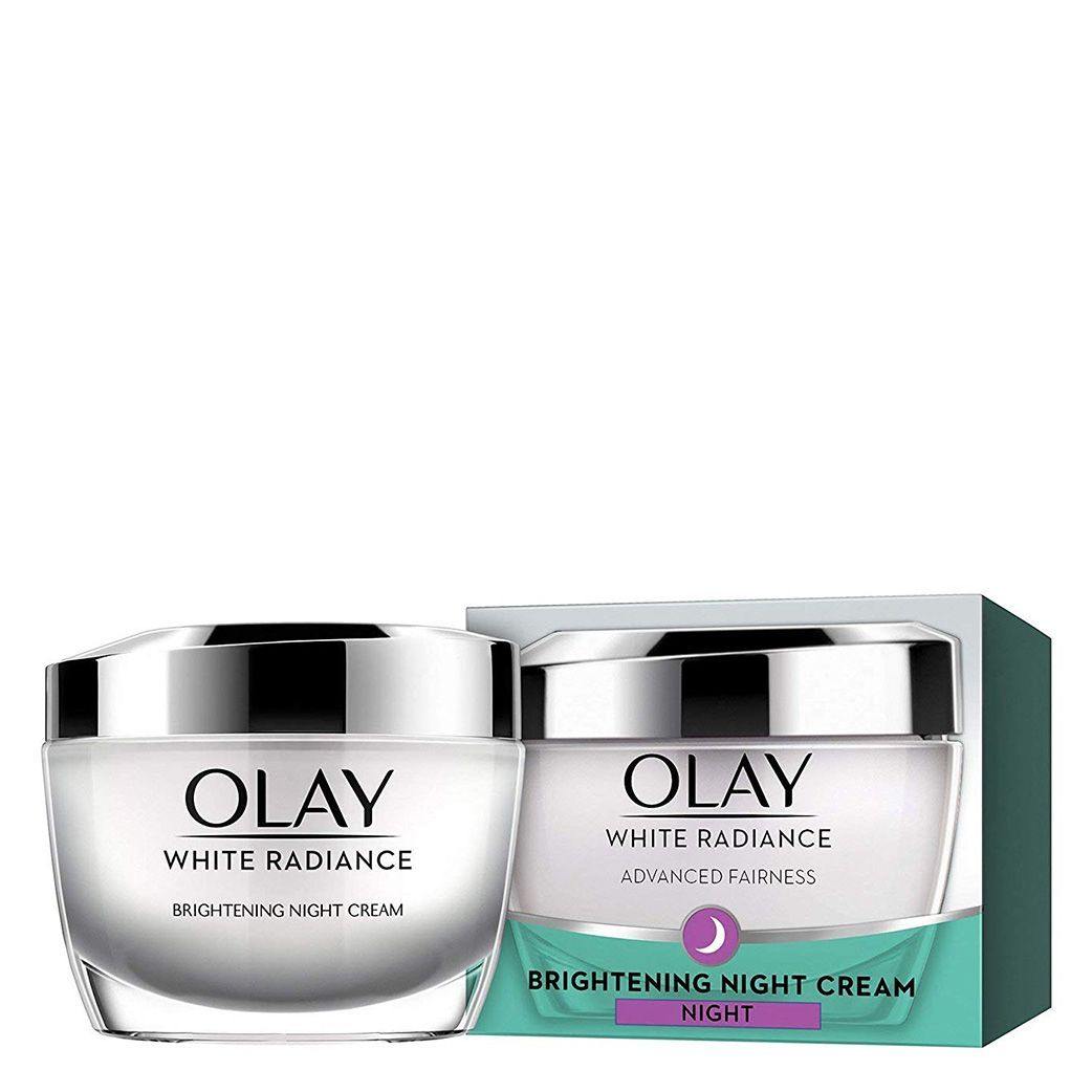 Olay White Radiance Advance Fairness Brightening Night Cream (50gm) - Niram