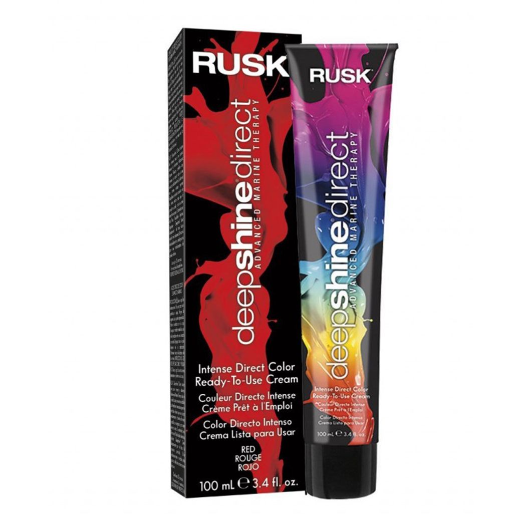Rusk Deepshine Direct Ready-to-Use Cream Color - Red (100ml)
