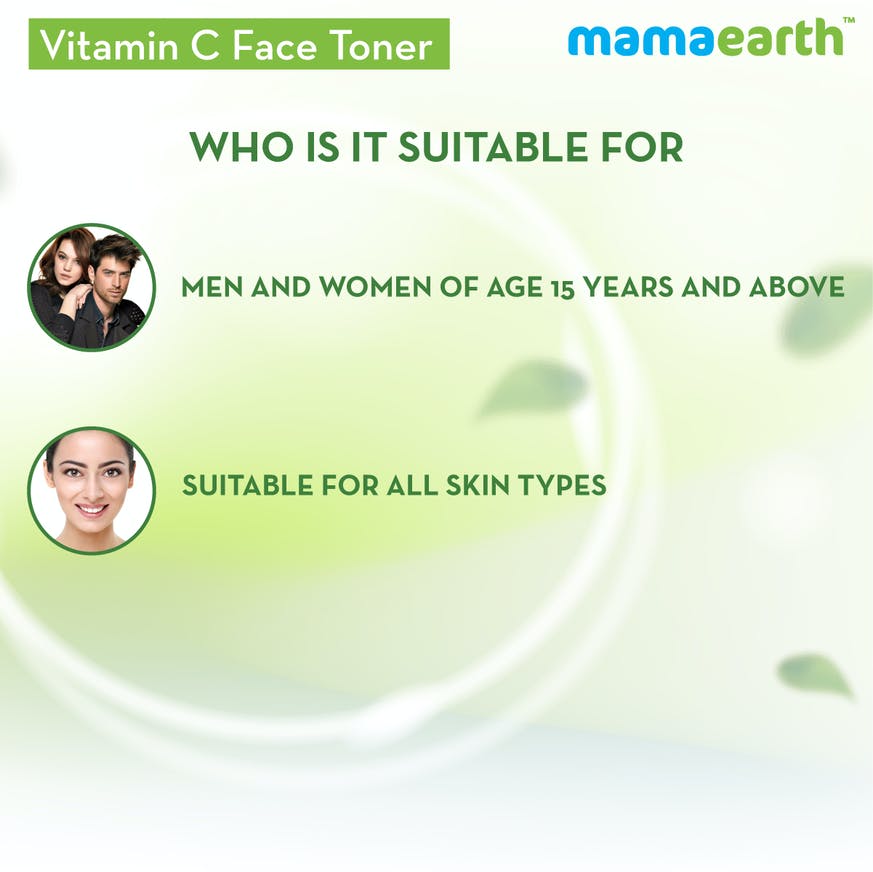 mamaearth Vitamin C Face Toner with Vitamin C & Cucumber