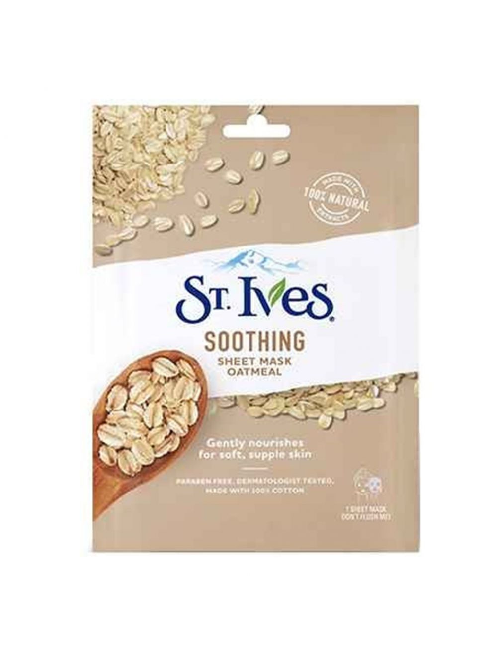 St. Ives Oatmeal Soothing Mask Sheet (1Pc)