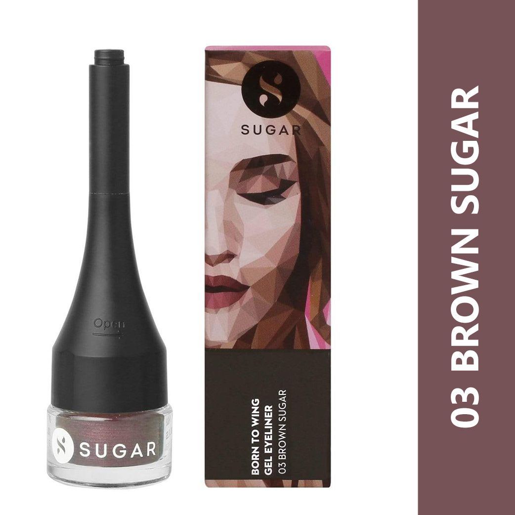 Sugar Born To Wing Gel Eyeliner - 03 BROWN SUGAR (2.3gm) - Niram
