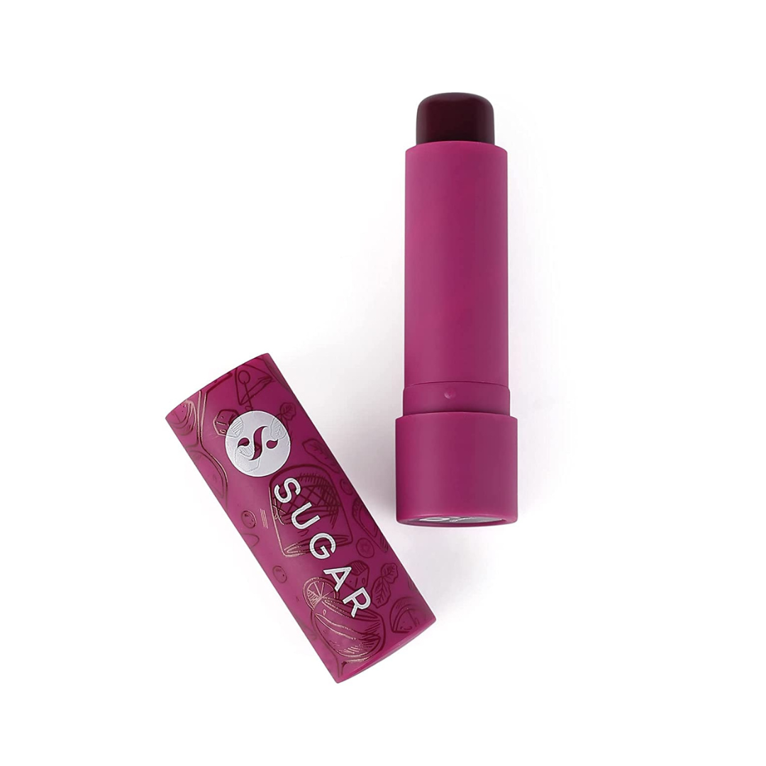 SUGAR Cosmetics | Tipsy Lips | Moisturizing Balm | 07 Bramble 4.5 gms