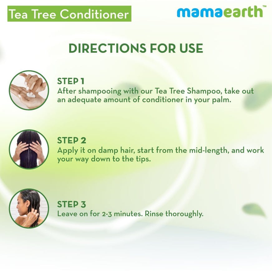 Mamaearth Tea Tree Conditioner (250ml) - Niram