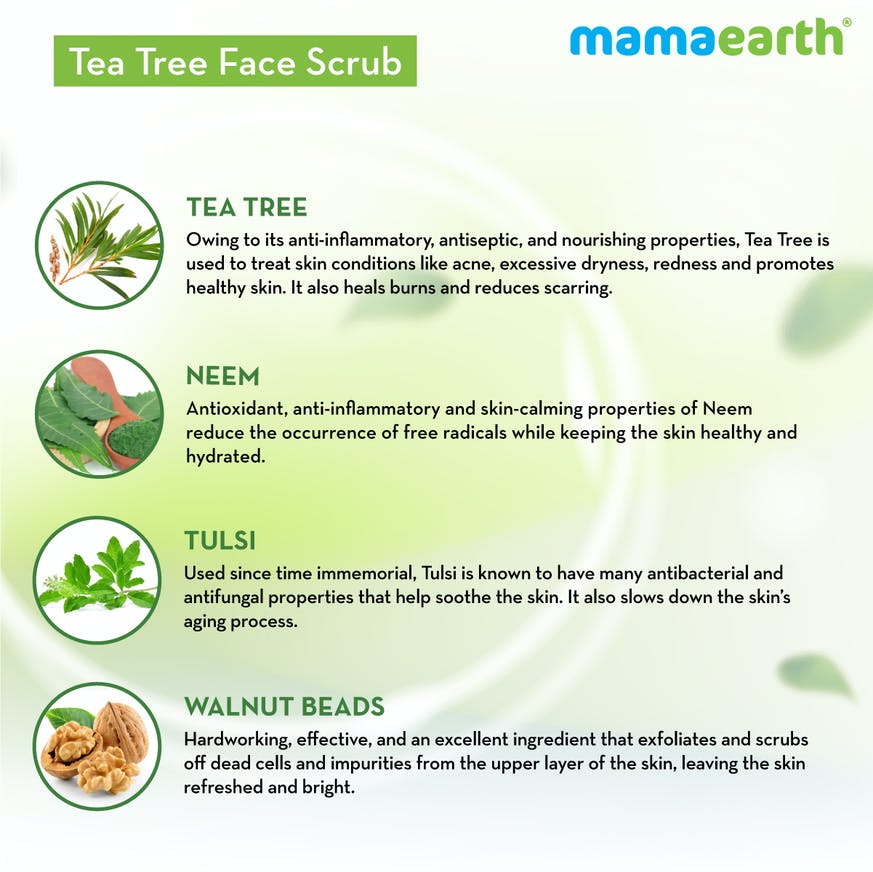 Tea Tree Face Scrub