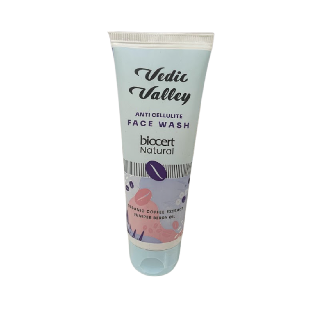 vedic valley anti cellulate face wash 100ml
