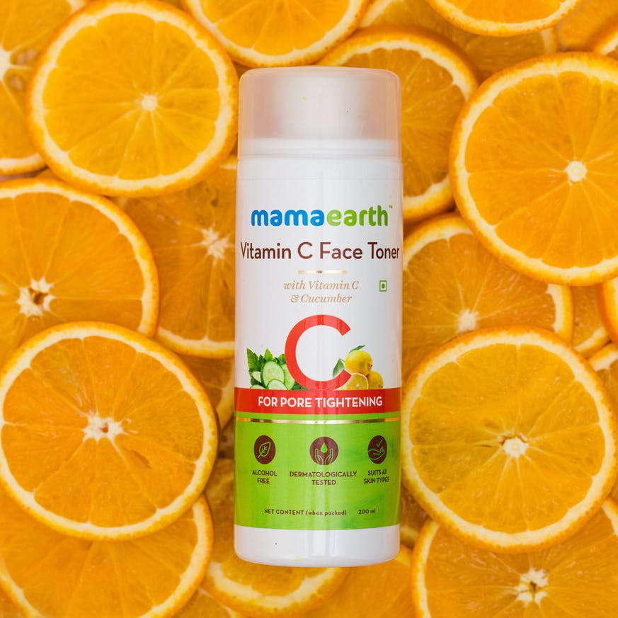 mamaearth Vitamin C Face Toner with Vitamin C & Cucumber