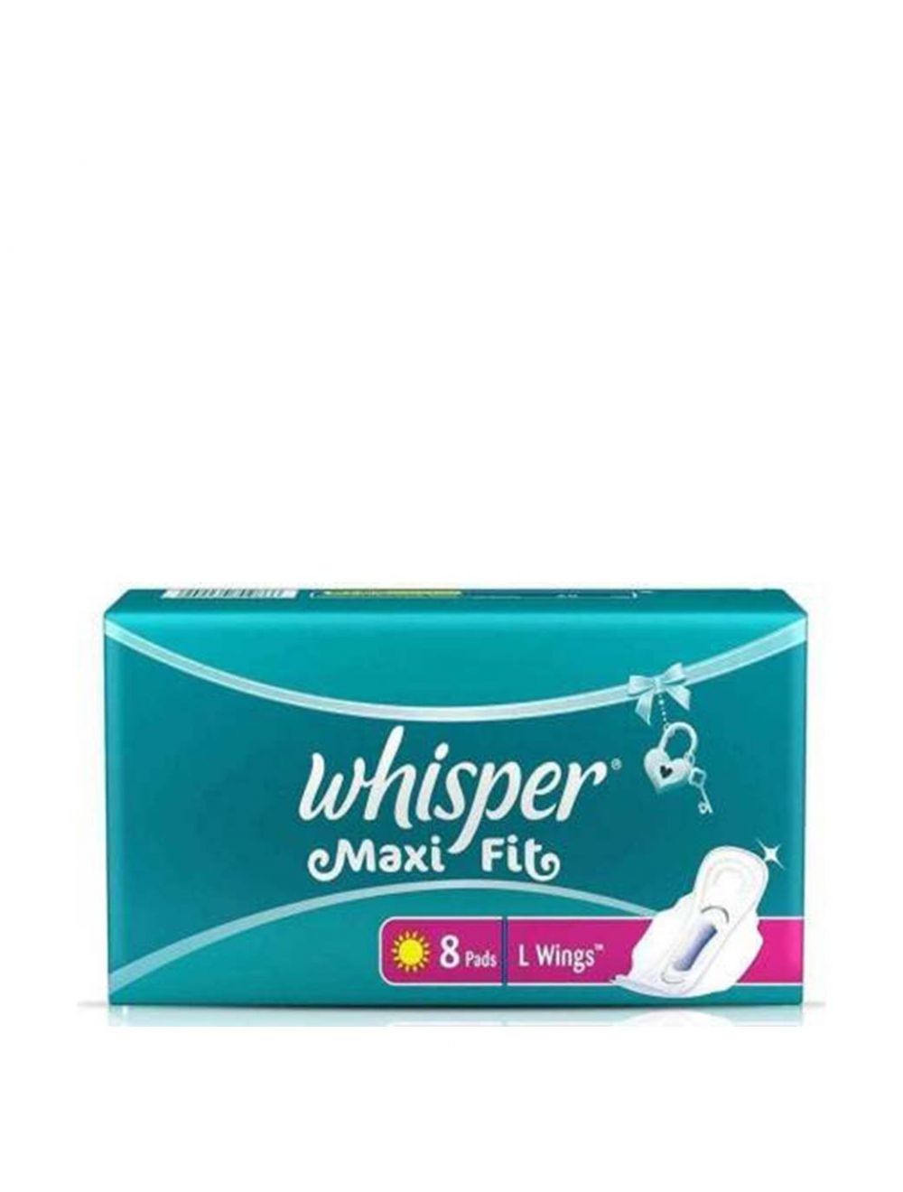 Whisper Maxi Fit L Wings (8 Pads) - Niram